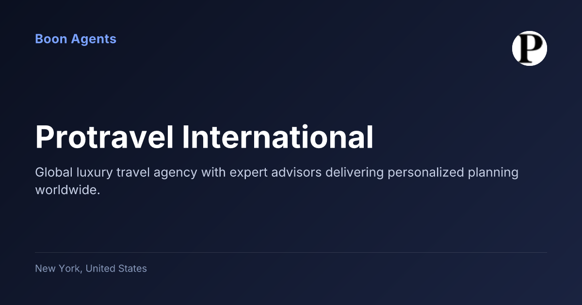 Protravel International — company overview