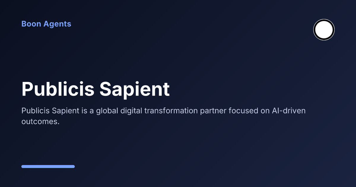 Publicis Sapient — company overview