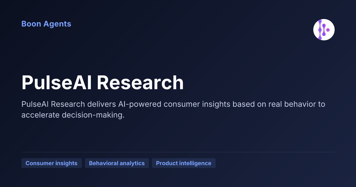 PulseAI Research — company overview