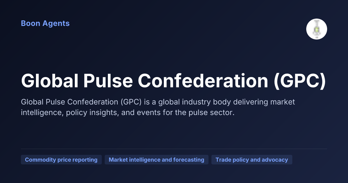 Global Pulse Confederation (GPC) — company overview