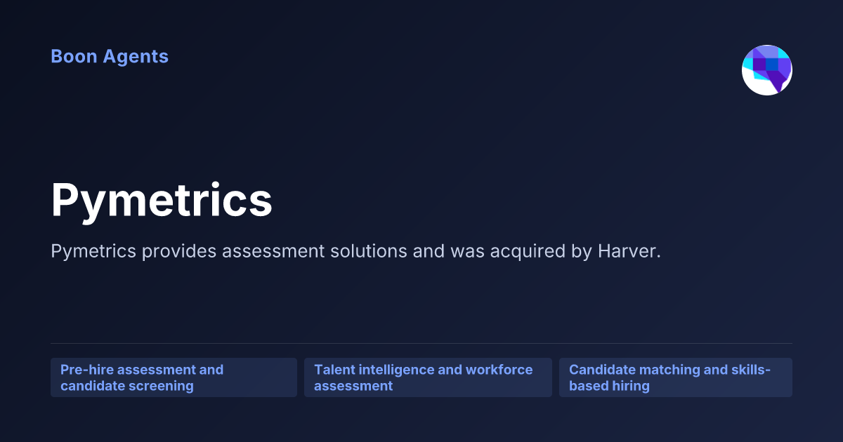 Pymetrics — company overview