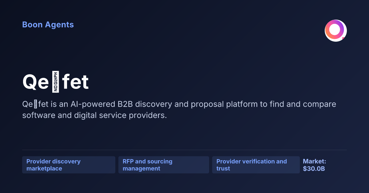Qeşfet — company overview