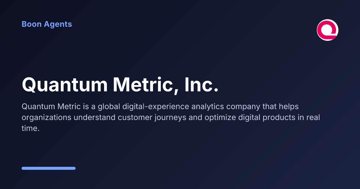 Quantum Metric, Inc. — company overview
