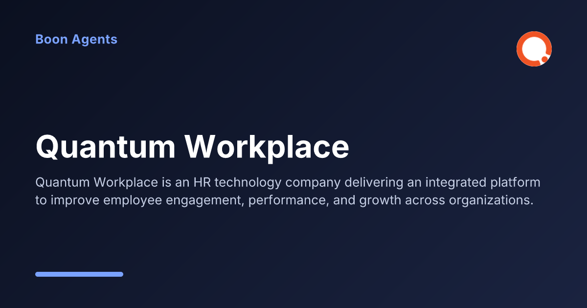 Quantum Workplace — company overview