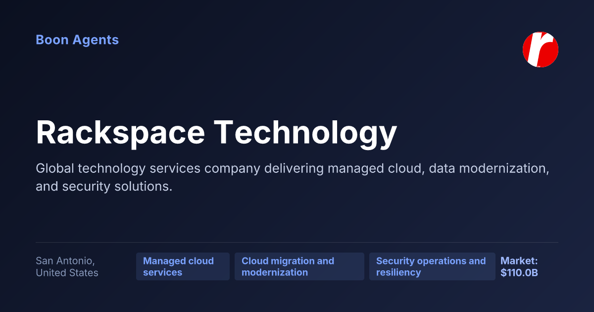 Rackspace Technology — company overview