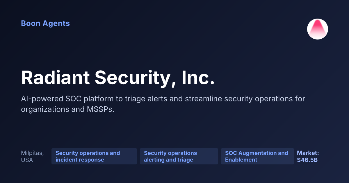 Radiant Security, Inc. — company overview