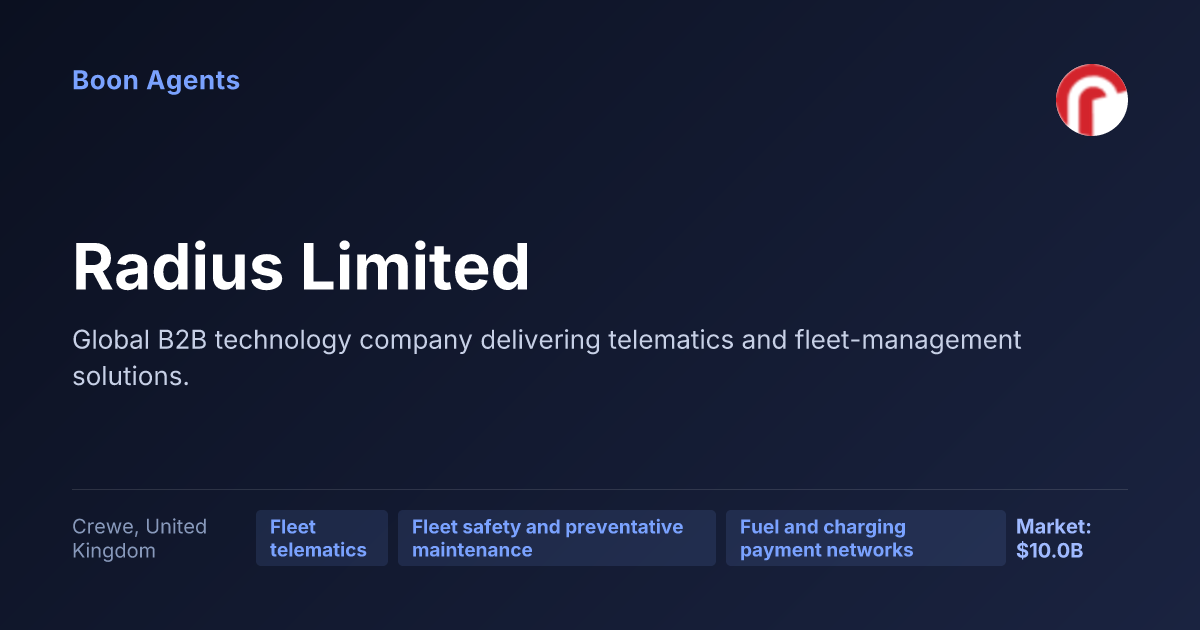 Radius Limited — company overview