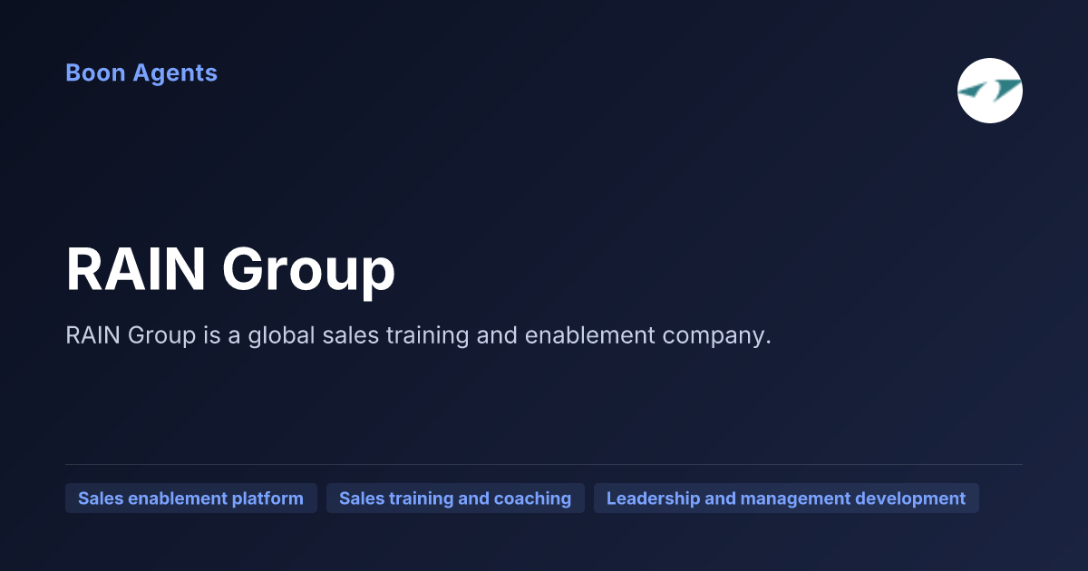 RAIN Group — company overview