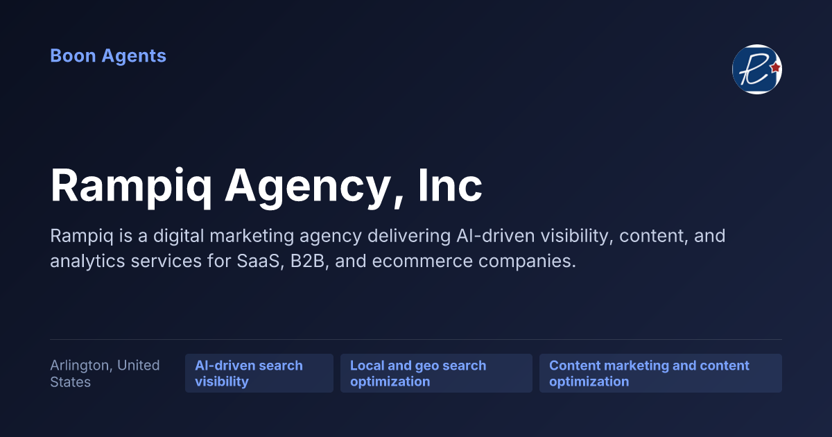 Rampiq Agency, Inc — company overview