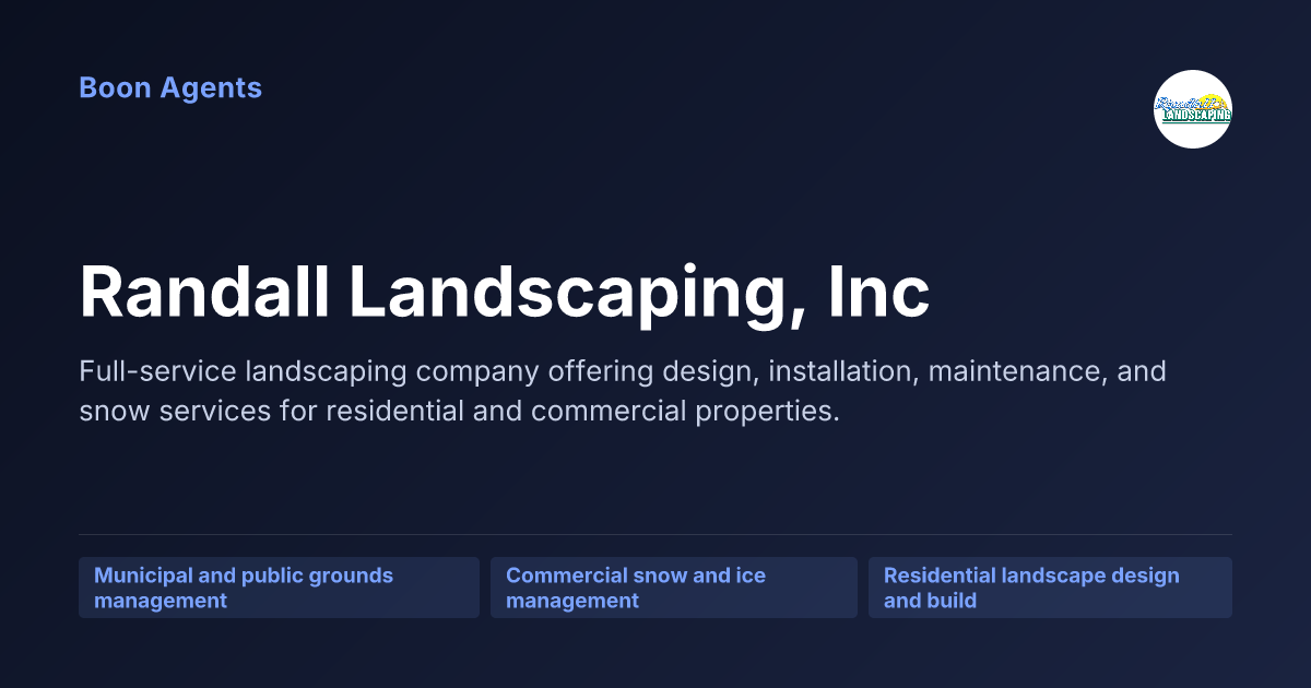 Randall Landscaping, Inc — company overview