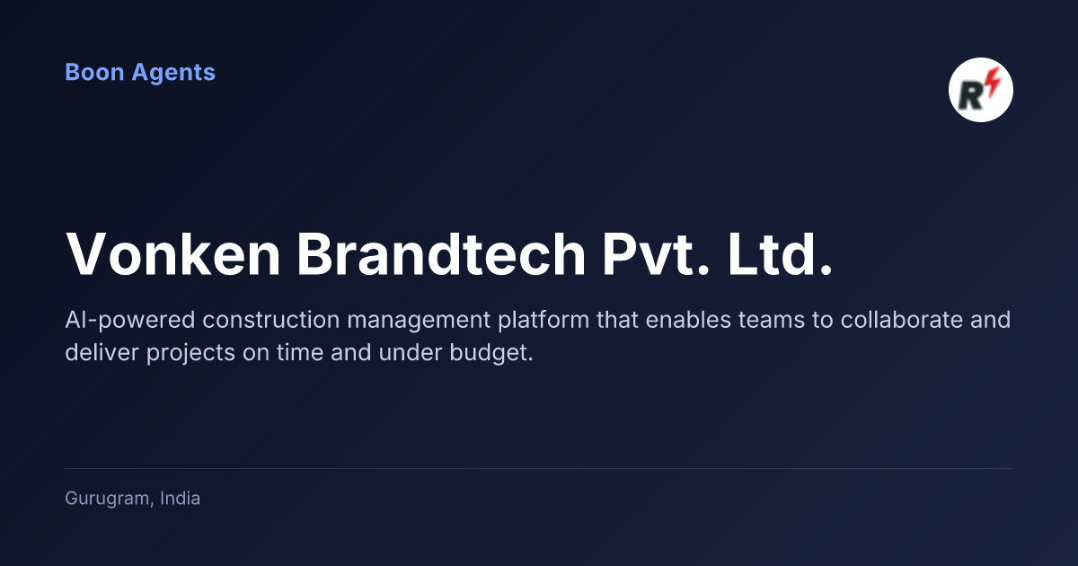 Vonken Brandtech Pvt. Ltd. — company overview