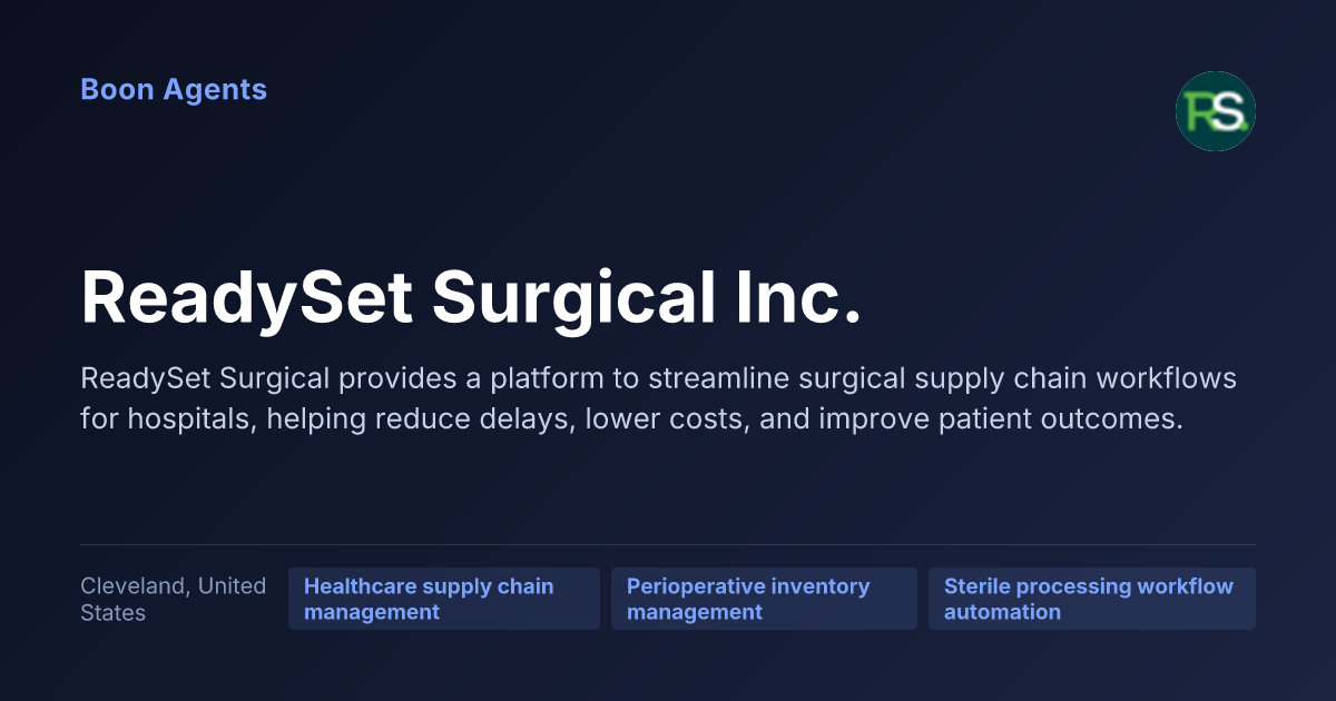 ReadySet Surgical Inc. — company overview