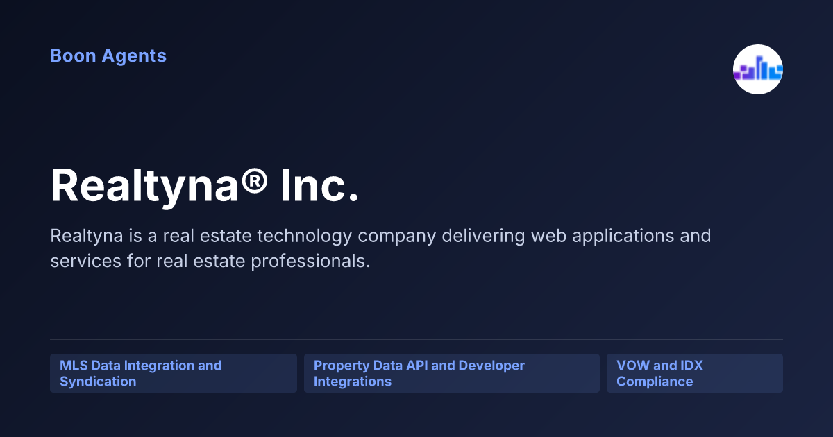 Realtyna® Inc. — company overview