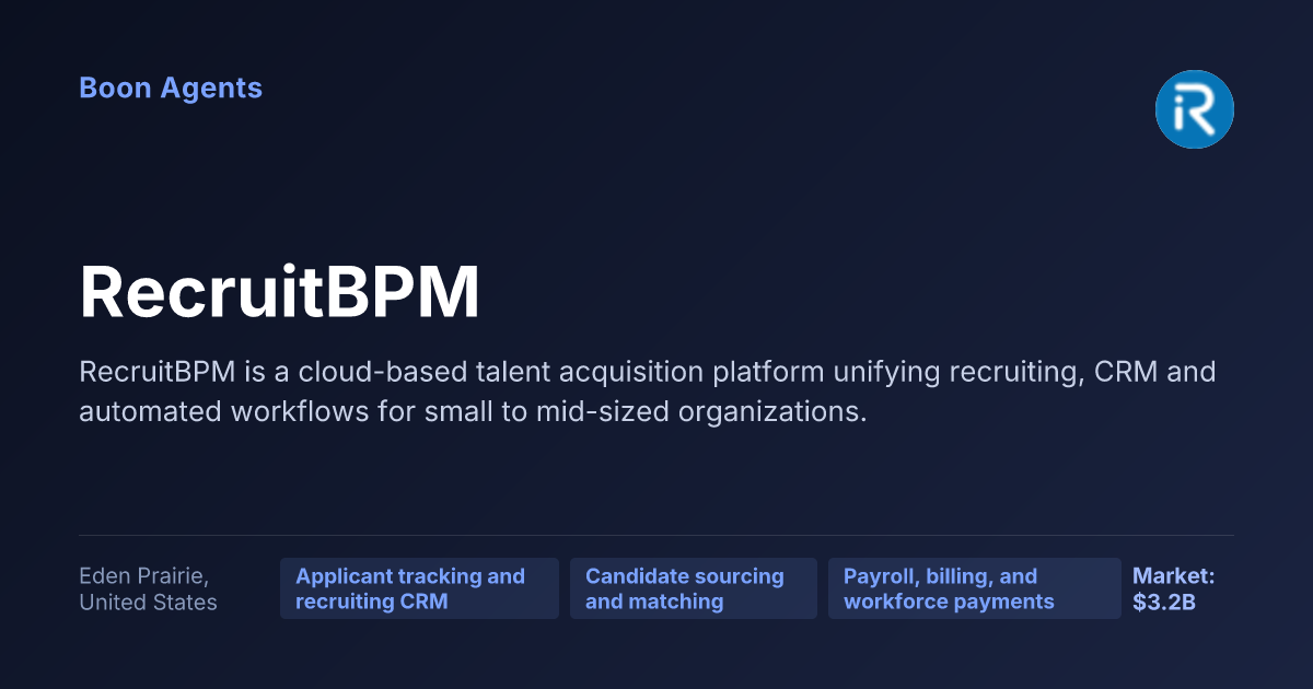 RecruitBPM — company overview