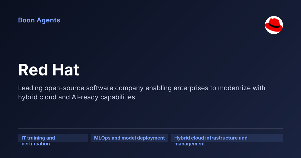 Red Hat — company overview