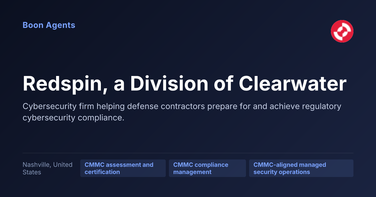 Redspin, a Division of Clearwater — company overview