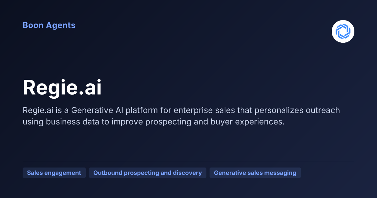 Regie.ai — company overview
