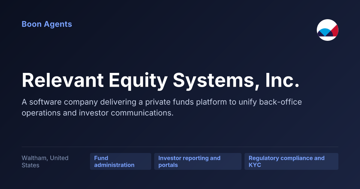 Relevant Equity Systems, Inc. — company overview