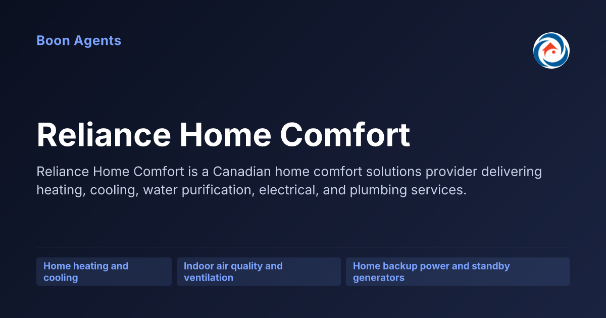 Reliance Home Comfort — company overview