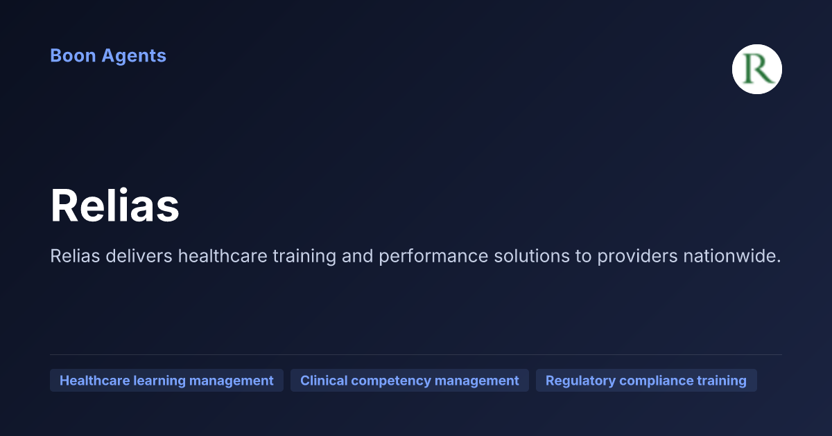 Relias — company overview