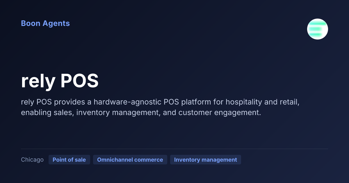 rely POS — company overview