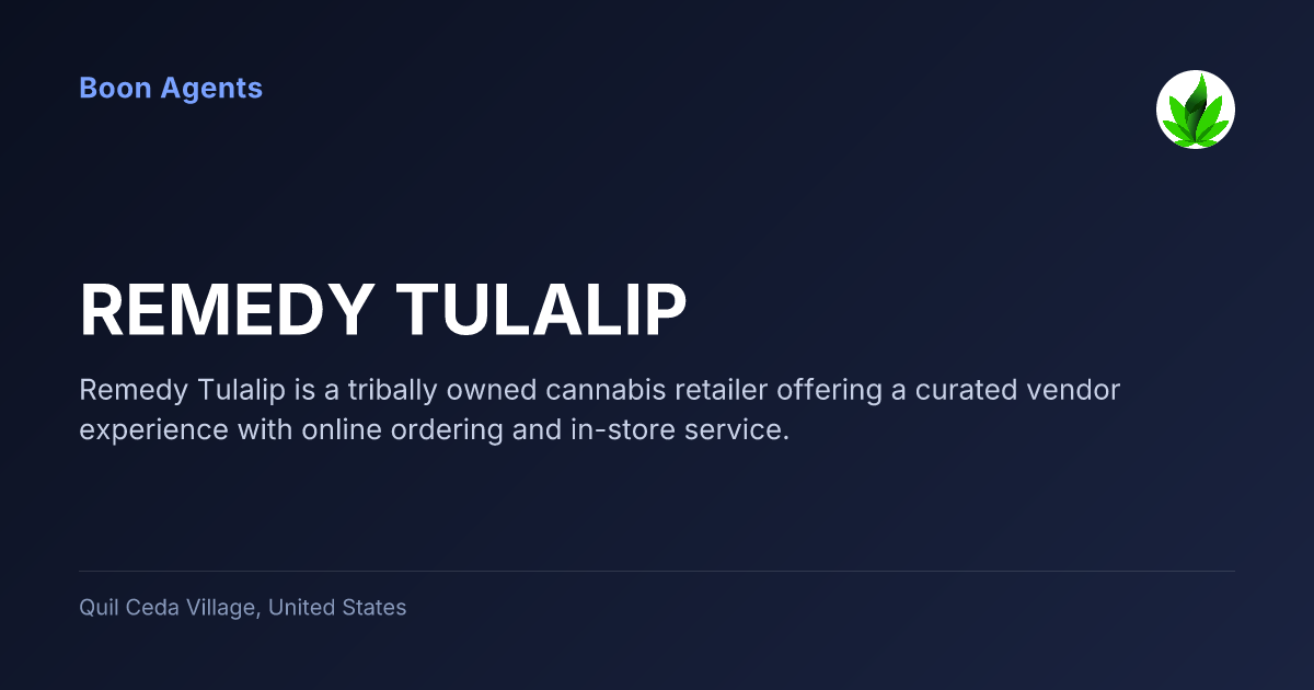 REMEDY TULALIP — company overview