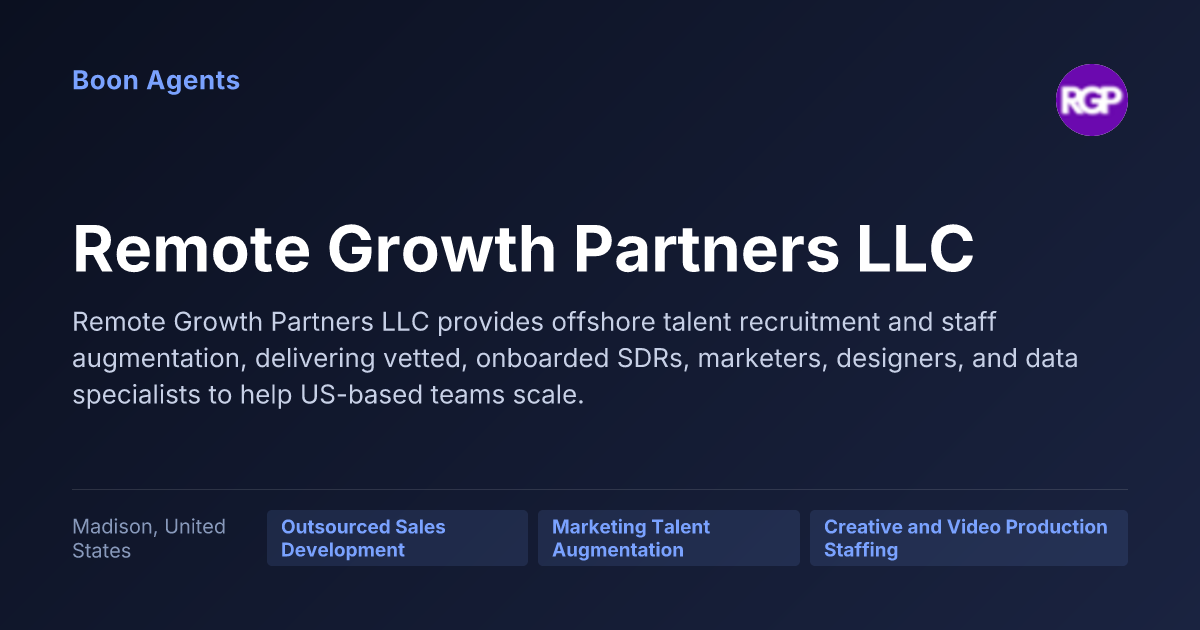 Remote Growth Partners LLC — company overview