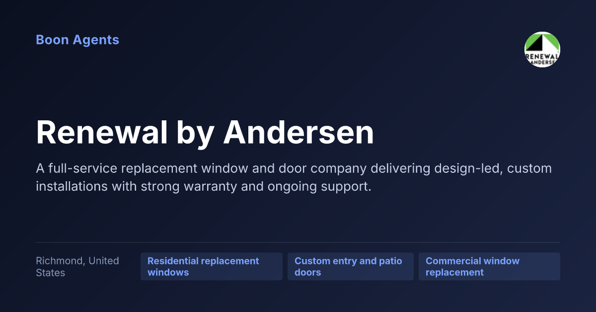 Renewal by Andersen — company overview