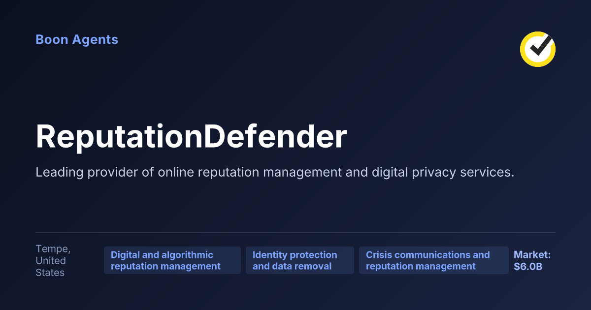 ReputationDefender — company overview