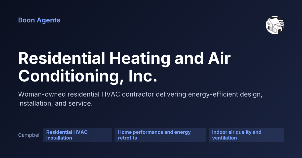 Residential Heating and Air Conditioning, Inc. — company overview