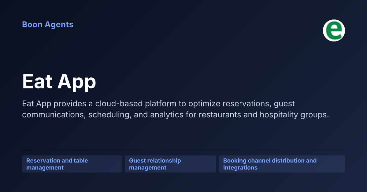 Eat App — company overview