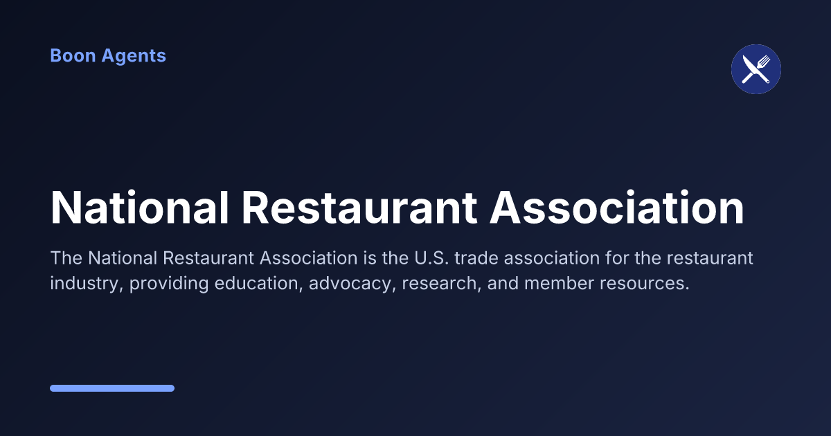 National Restaurant Association — company overview