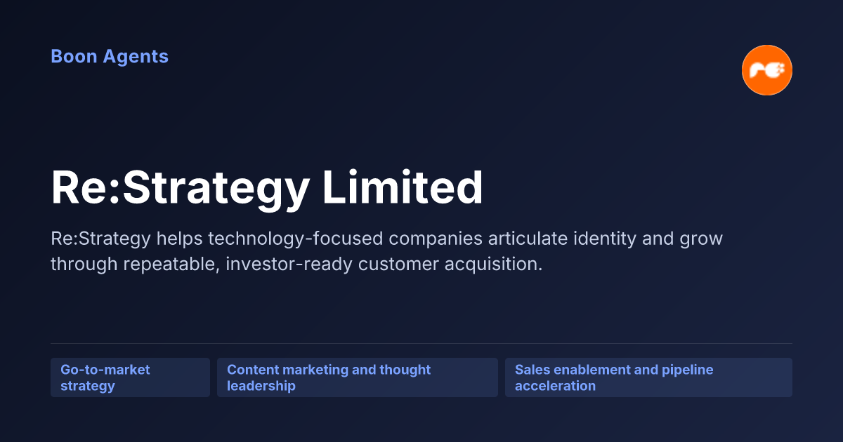 Re:Strategy Limited — company overview