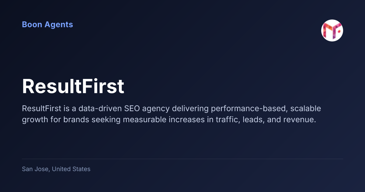 ResultFirst — company overview