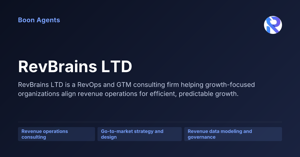 RevBrains LTD — company overview