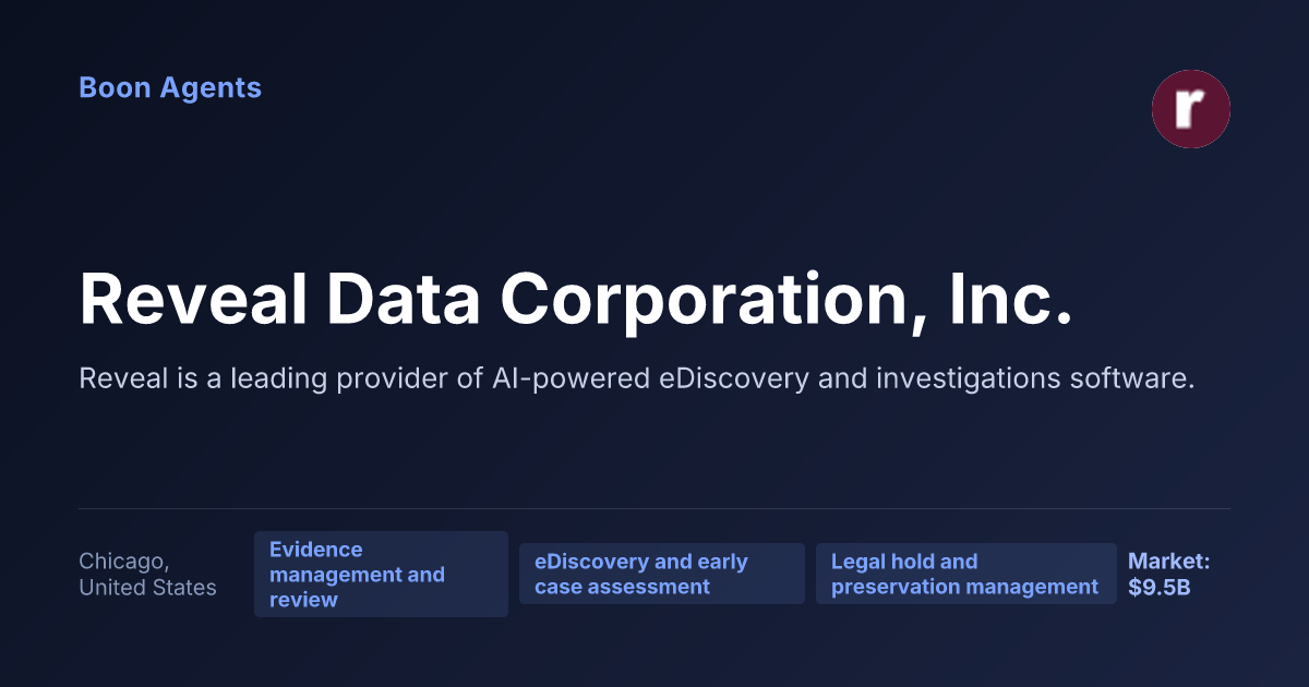 Reveal Data Corporation, Inc. — company overview