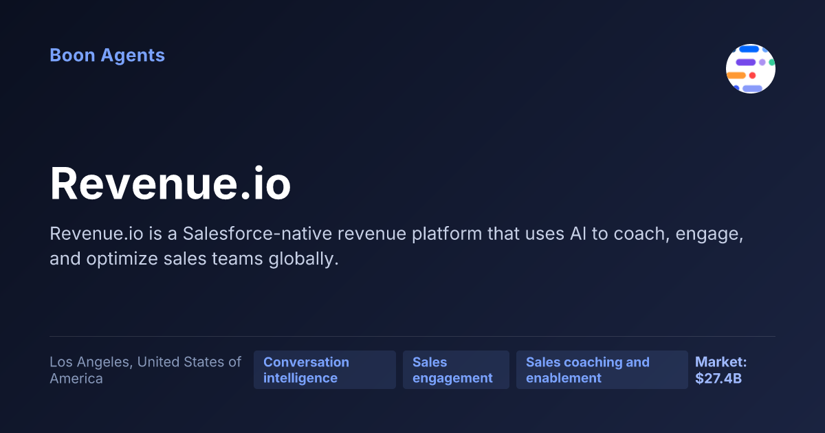 Revenue.io — company overview