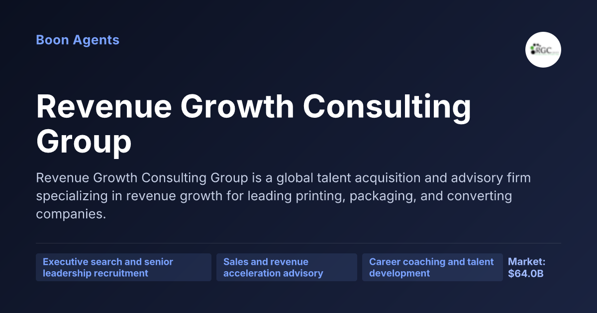 Revenue Growth Consulting Group — company overview