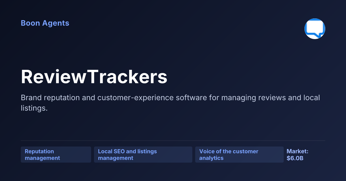 ReviewTrackers — company overview