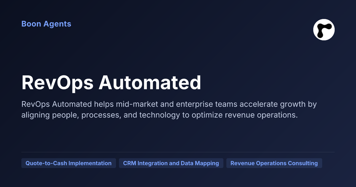RevOps Automated — company overview