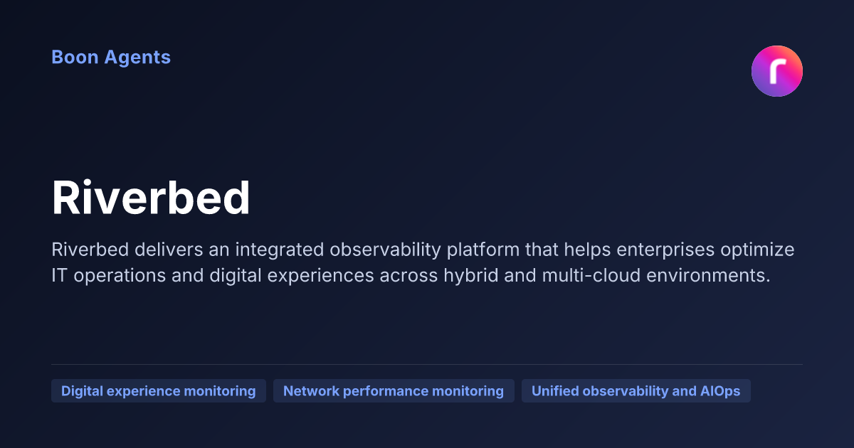 Riverbed — company overview