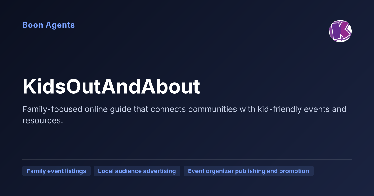 KidsOutAndAbout — company overview