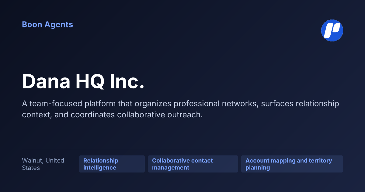 Dana HQ Inc. — company overview
