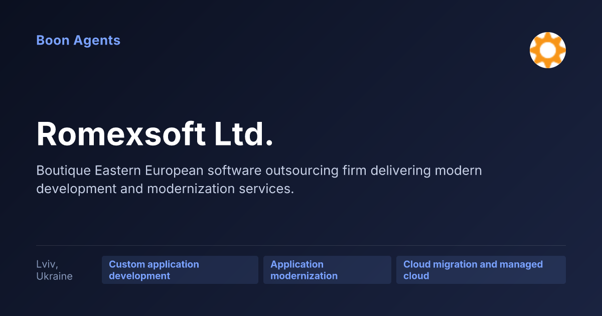 Romexsoft Ltd. — company overview