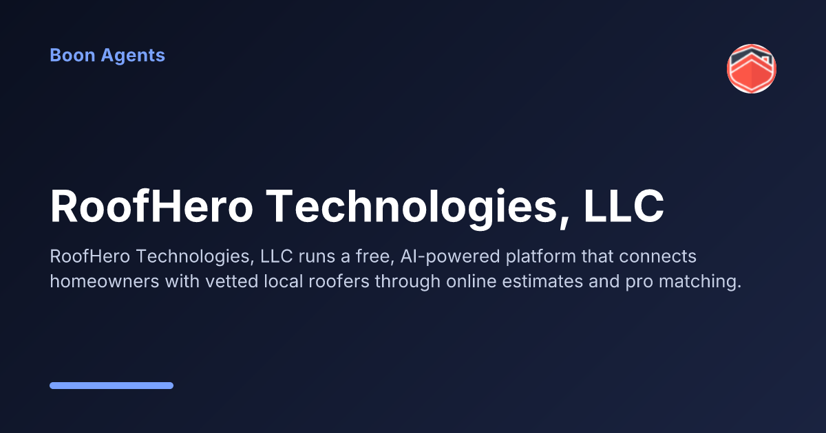 RoofHero Technologies, LLC — company overview