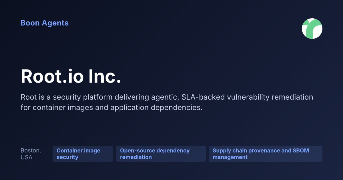 Root.io Inc. — company overview