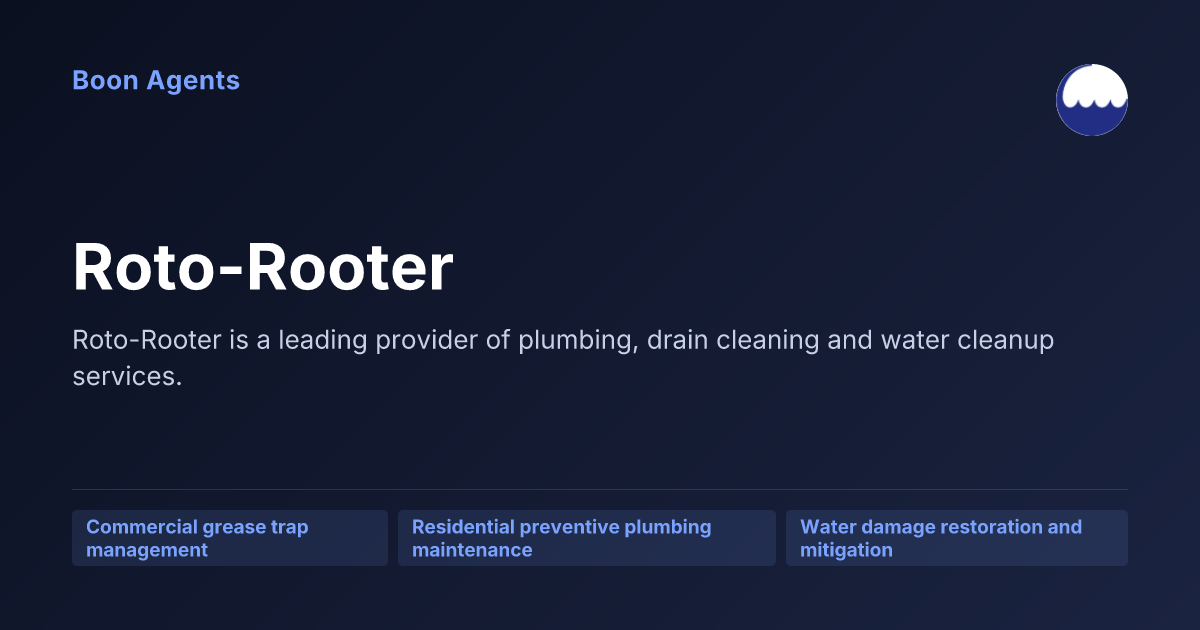 Roto-Rooter — company overview