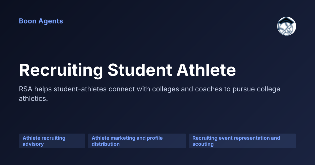 Recruiting Student Athlete — company overview