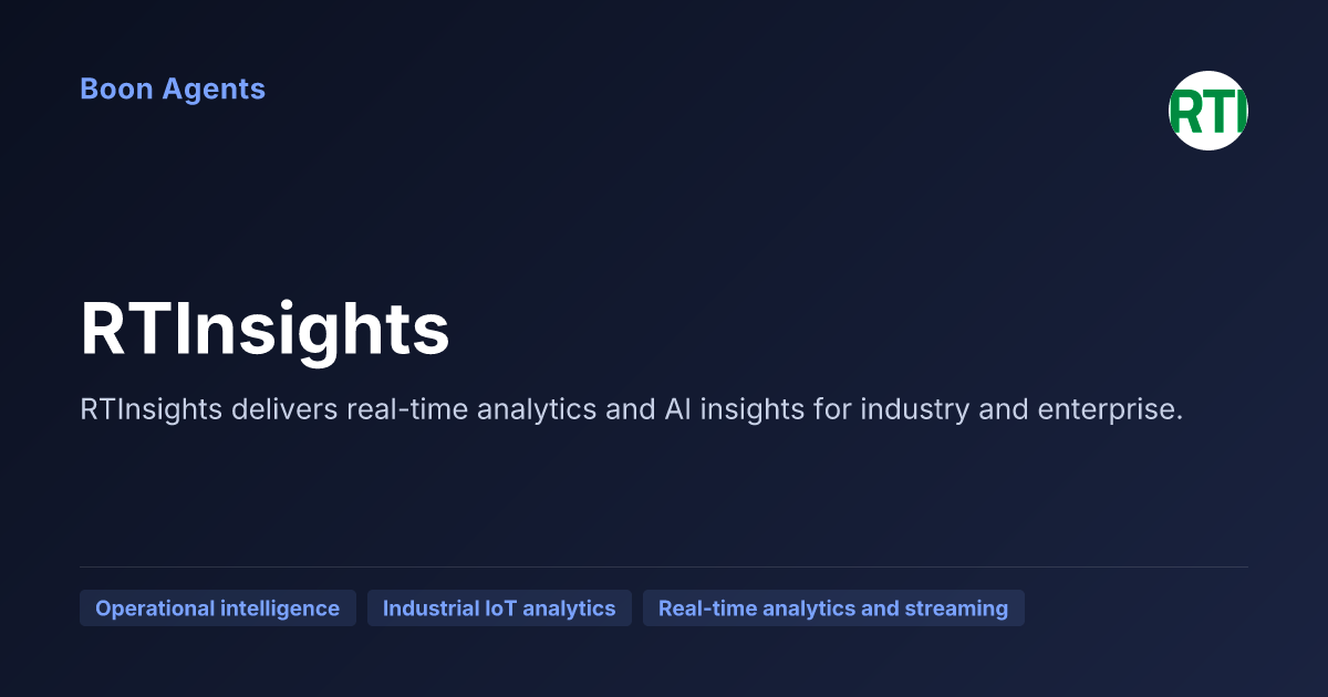 RTInsights — company overview