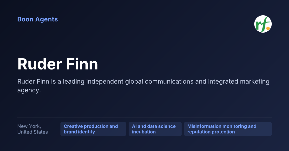 Ruder Finn — company overview
